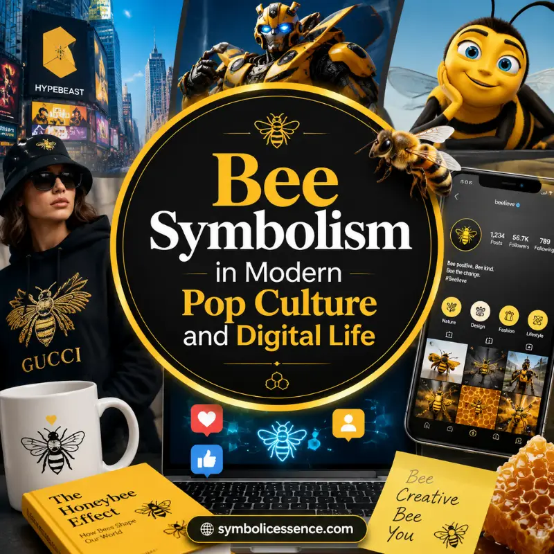 Bee Symbolism in Modern Pop Culture and Digital Life