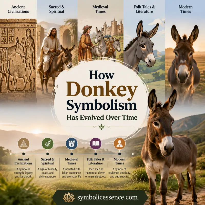 How Donkey Symbolism Has Evolved Over Time