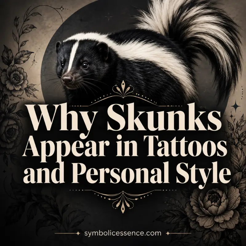 Why Skunks Appear in Tattoos and Personal Style