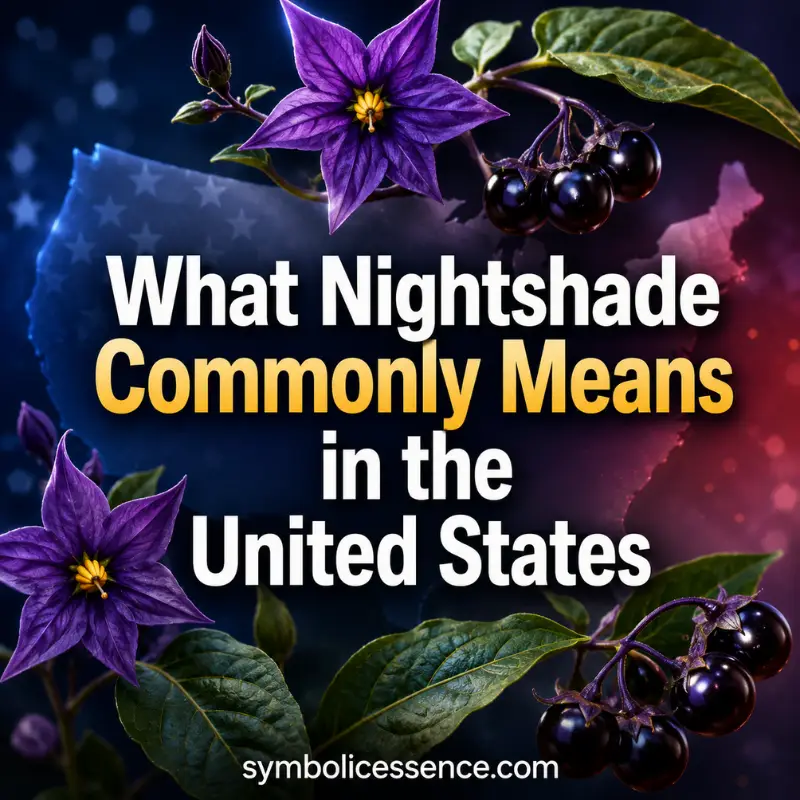 What Nightshade Commonly Means in the United States