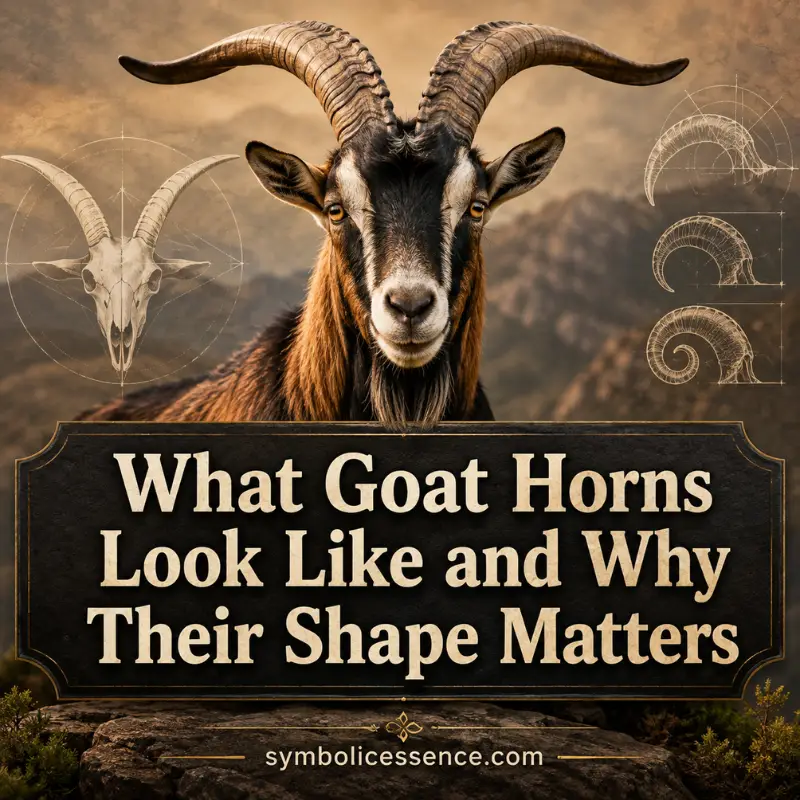 What Goat Horns Look Like and Why Their Shape Matters