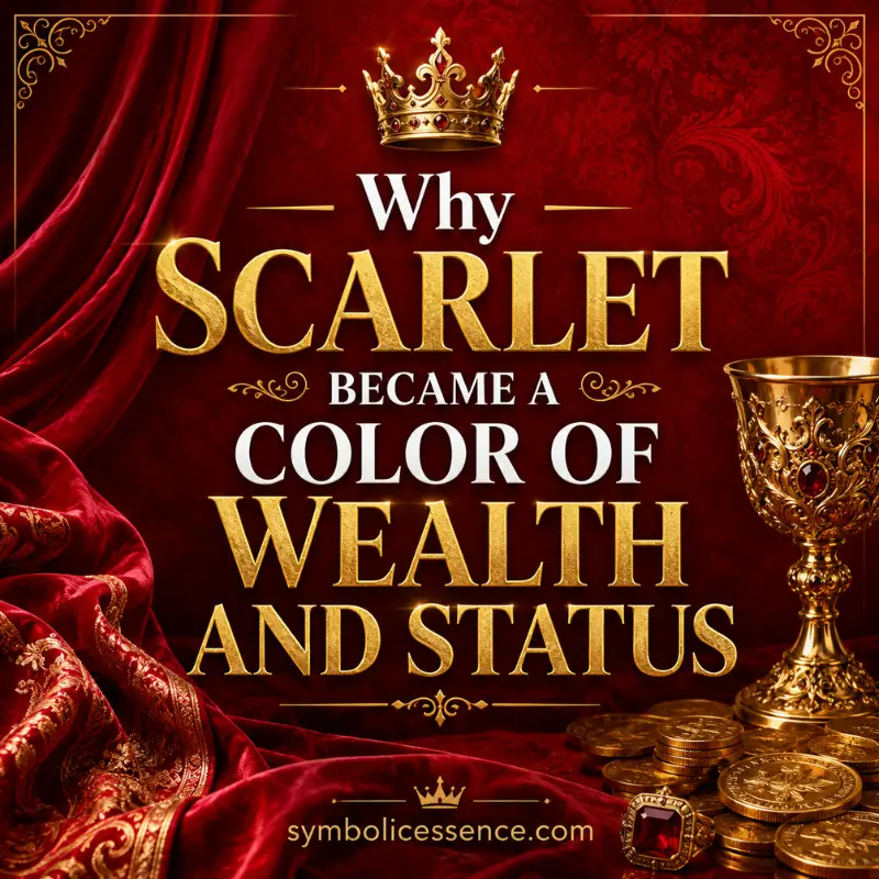 Why Scarlet Became a Color of Wealth and Status