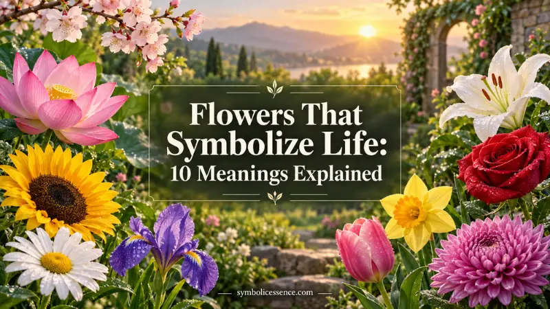 Flower Symbolization Flowers That Symbolize Life: 10 Powerful Meanings (2026)